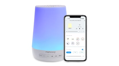 Este dispositivo adecuado para adultos y niños dispone de hasta 34 sonidos relajantes. MOMCOZY.