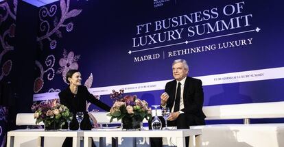 Sidney Toledano, CEO de LVMH, en las jornadas organizadas por el 'Financial Times' en Madrid.