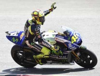 Rossi, en Alemania.