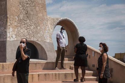 Visitants de la Pedrera, dimecres.