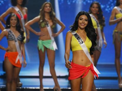 Kristal Silva de México durante Miss Universo.