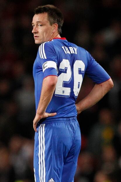 John Terry, durante un partido de la Liga de Campeones.