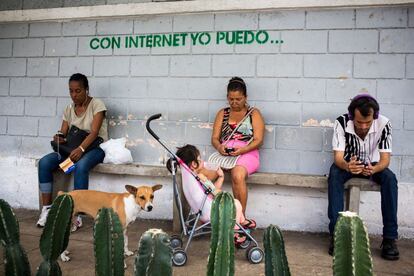 Espacio de arte El Romerillo, en La Habana, dónde Google ha abierto su primer espacio y se ofrece conexión wifi gratuita 24 horas al día.