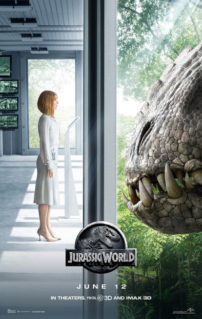 JURASSIC WORLD, US advance poster, Bryce Dallas Howard, 2015. ©Universal Pictures/courtesy Everett