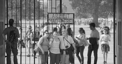 An image from the documentary 'Austerlitz,' by Sergei Loznitsa.