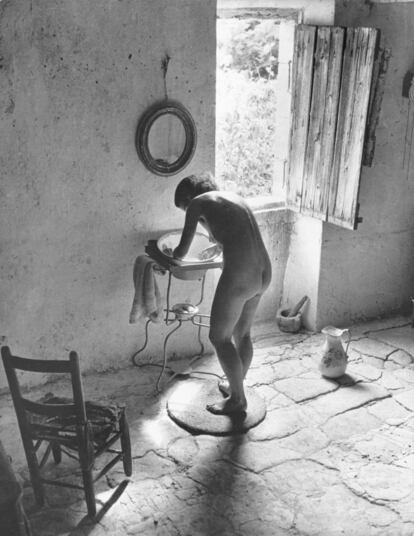 Desnudo provenzal, Gordes, 1949