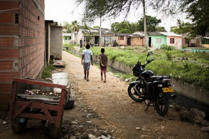 Imagen de  la intersección de los sectores de La Magdalena, Zarabanda y Playas Blancas, una zona conocida por décadas como ‘El triángulo del conflicto’ en el barrio Olaya Herrera.