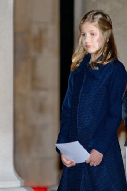 La princesa Elisabeth de Bélica de 13 años.
