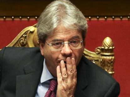 El ministro de Asuntos Exteriores de Italia, Paolo Gentiloni.