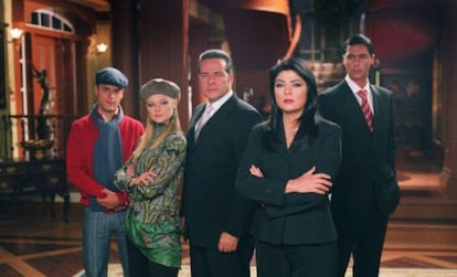 Una imagen de la telenovela 'La madrastra', que se emite en La Siete.
