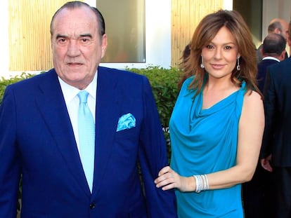 El empresario Fernando Fernández Tapias y su esposa, Nuria González.