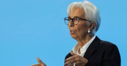 La presidenta del BCE, Christine Lagarde.