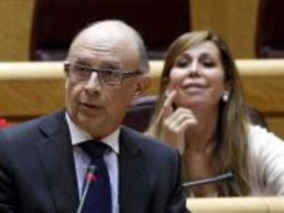 El ministro de Hacienda y Administraciones P&uacute;blicas, Crist&oacute;bal Montoro