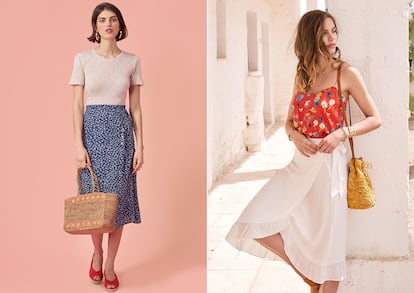 Las francesas las combinan con looks más delicados.