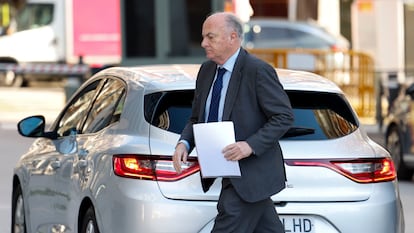 El juez Manuel García-Castellón, llegando a la Audiencia Nacional en una foto de archivo. EFE/ Mariscal