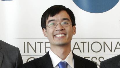 Terence Tao, durante el 25º Congreso Internacional de Matemáticos, celebrado en 2006.