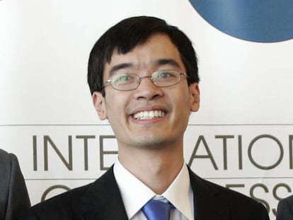 Terence Tao, durante el 25º Congreso Internacional de Matemáticos, celebrado en 2006.