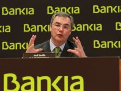 Jos&eacute; Sevilla, consejero delegado de Bankia.