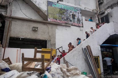 O local alvo da batalha entre fiéis.