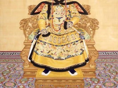 El emperador Chien-lung, de la dinastía Ching, gobernó en China desde 1735 a 1796.