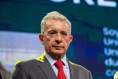 El expresidente Álvaro Uribe