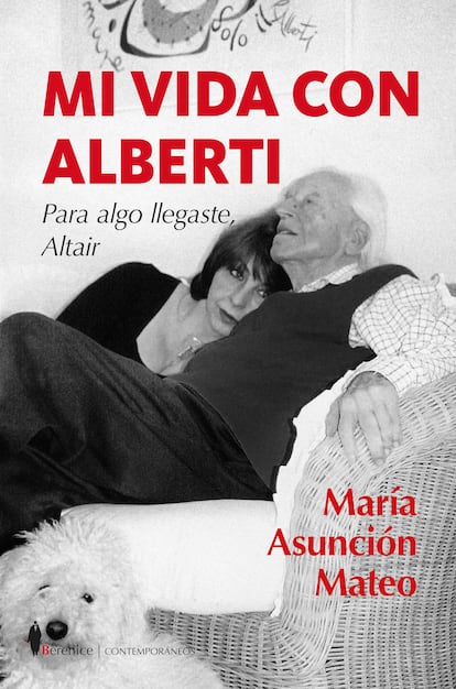 Portada de ‘Mi vida con Alberti’, de María Asunción Mateo.