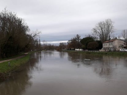 Fotografía realizada por el escritor en el Marais Poitevin, la marisma de Poitou, en el departamento de Deux-Sèvres. La novela transcurre en la localidad ficticia de Pierre-Saint-Christophe, situada en ese rincón del oeste francés.