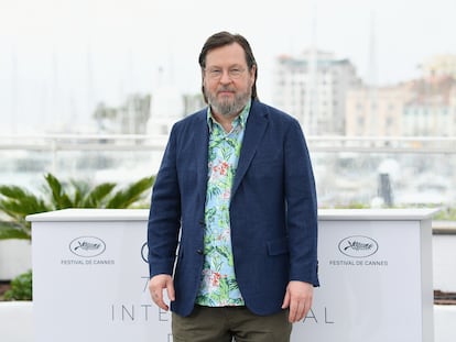Lars Von Trier, en el festival de Cannes de 2018, donde presentó 'La casa que Jack construyó'.