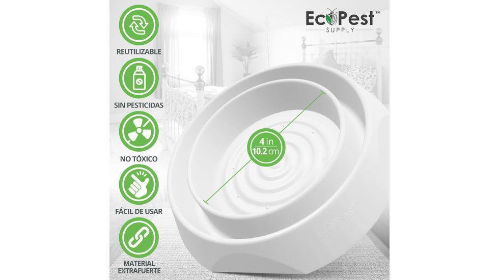 Atrapa a las chinches sin la necesidad de utilizar productos químicos ni pesticidas.