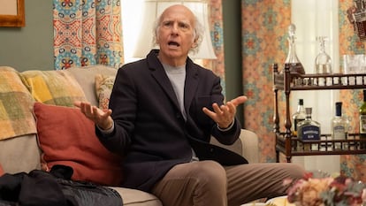 El cómico Larry David.