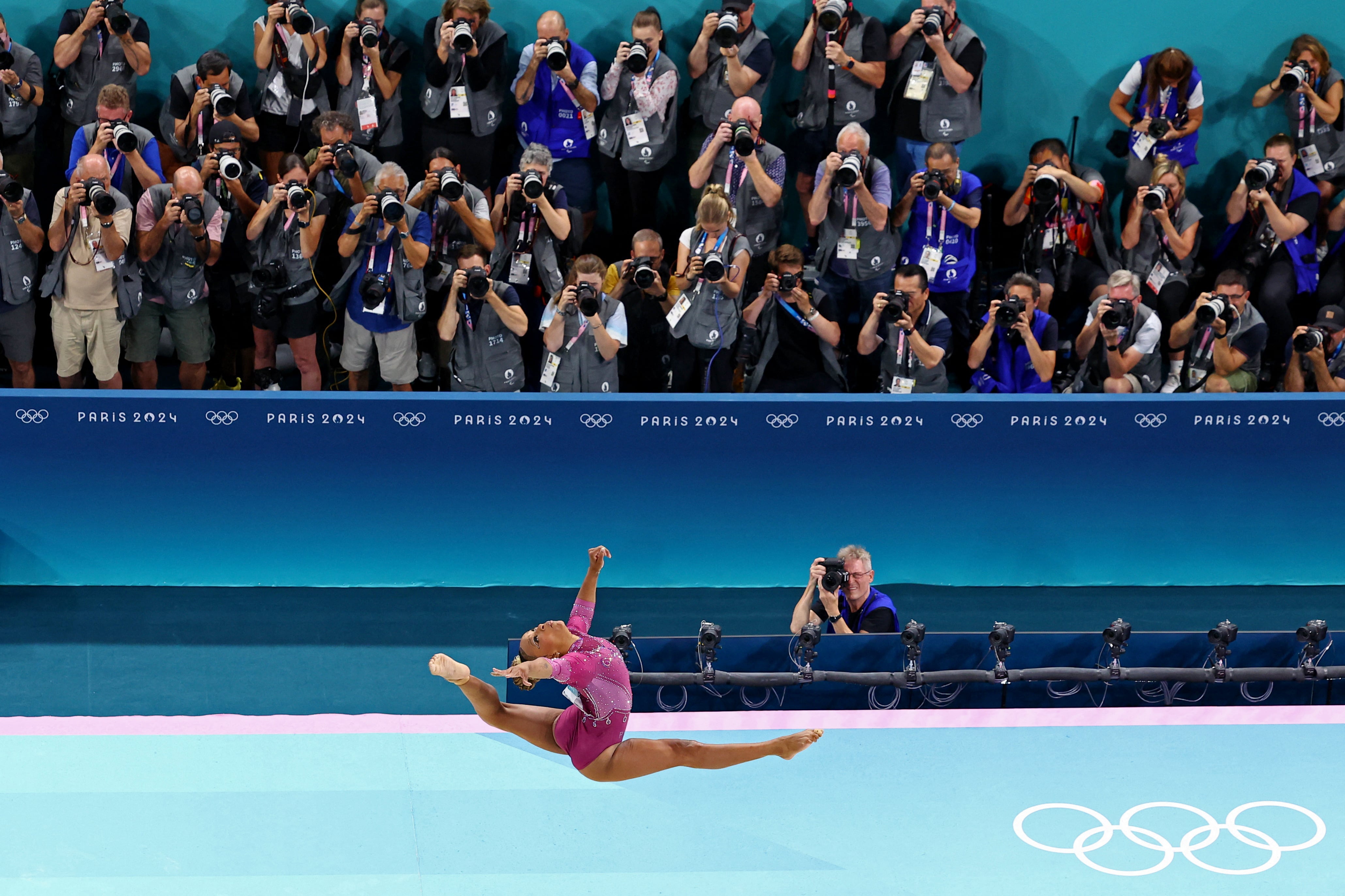 Rebeca Andrade, la gimnasta brasileña que empuja a la reina Simone Biles 