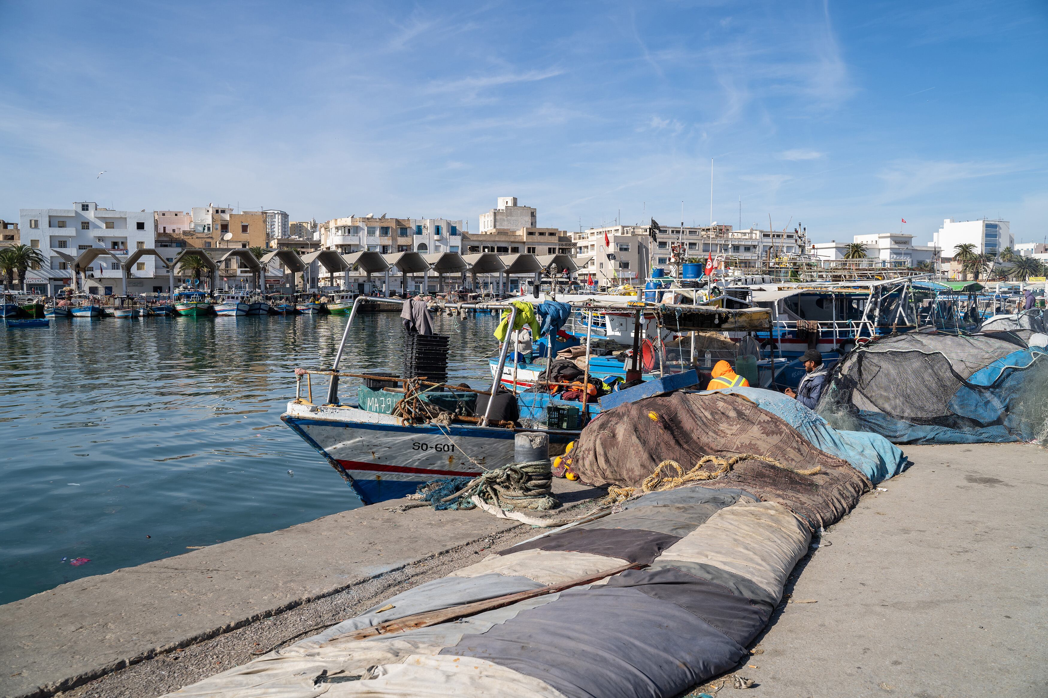 El Puerto de Susa, Túnez.