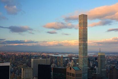 Rascacielos del número 432 de Park Avenue, en Nueva York. 