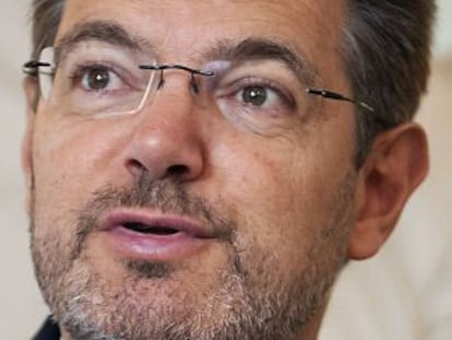 El futuro ministro de Justicia, Rafael Catalá, el pasado mes de junio.