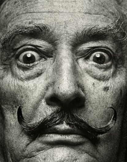 Retrato de Salvador Dal&iacute;, realizado en 1966.