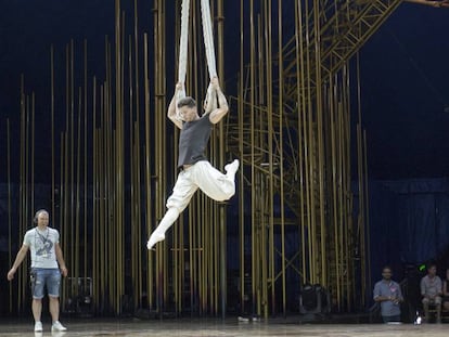 Un n&uacute;mero del Cirque du Soleil a Port Aventura. 