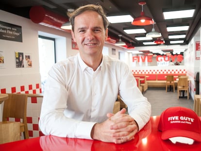 Daniel Agromayor, director general de Five Guys en España y Portugal.