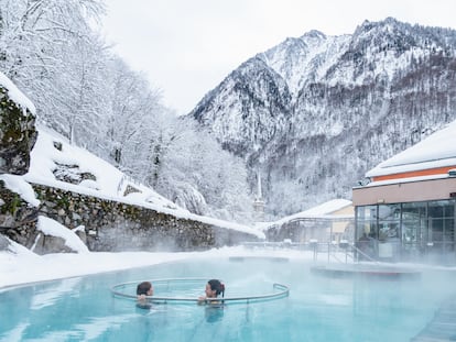 Baños termales de Rocher, centro termolúdico en la estación francesa de Cauterets.