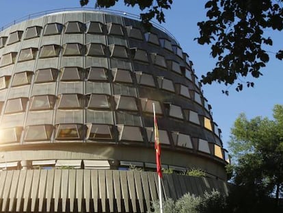 Sede del Tribunal Constitucional, en Madrid.