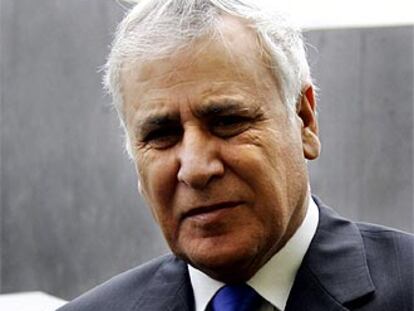 El presidente Moshe Katsav, durante una visita a Berlín en 2005.