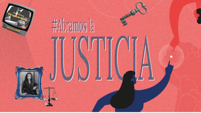 Imagen de la campaña #AbramosLaJusticia de FFIAPP.