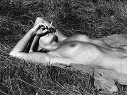 <i>Cordula Reyer</i> (1993), fotografía de Peter Lindbergh.