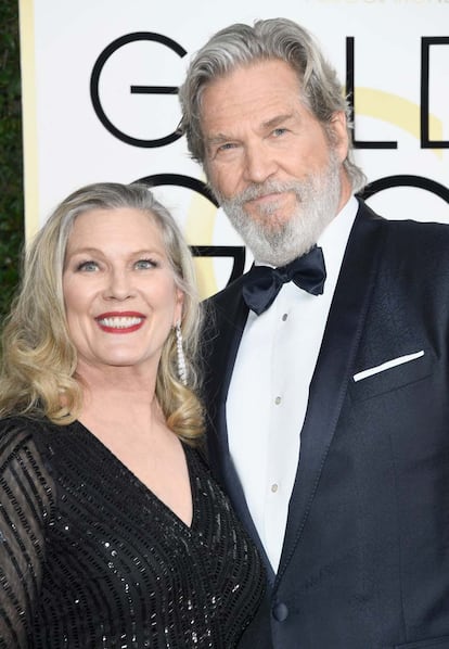 Jeff Bridges y su mujer, Susan Geston Bridges.