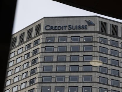 Sede de Credit Suisse, en Londres. 