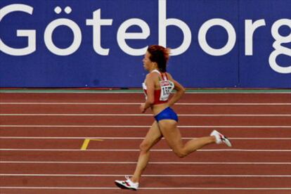 La ganadora de los 10.000 metros, Inga Abitova