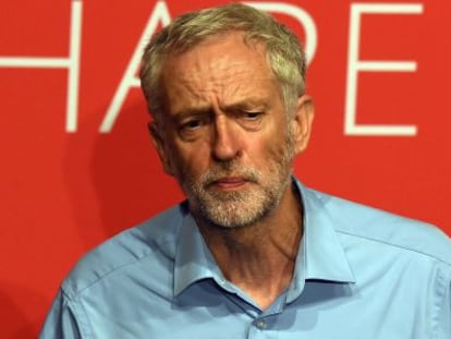 Jeremy Corbyn, el sábado en Londres.