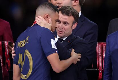 Macron Final Mundial Qatar 2022