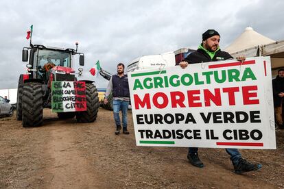 Protesta tractores Italia