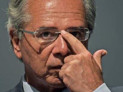 El ministro de Economía brasileño, Paulo Guedes.