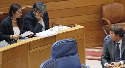 El presidente de la Xunta en el Parlamento